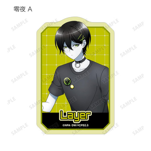 『#コンパス2.0 戦闘摂理解析システム』描き下ろし ロックバンドver. トレーディングダイカットステッカー(単位/BOX)